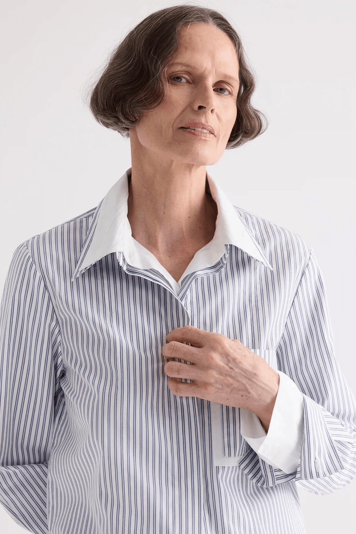 DOUBLE LAYER BOYFRIEND SHIRT