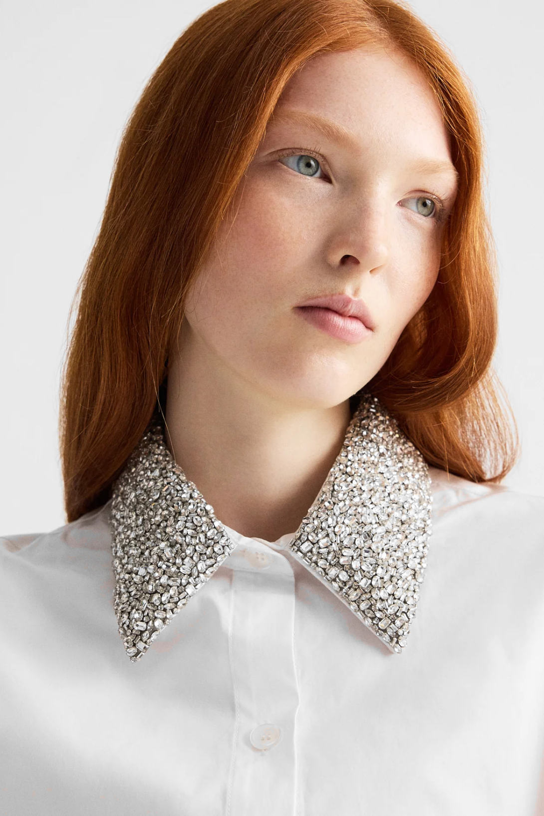 NEW EARL W/ CRYSTAL COLLAR
