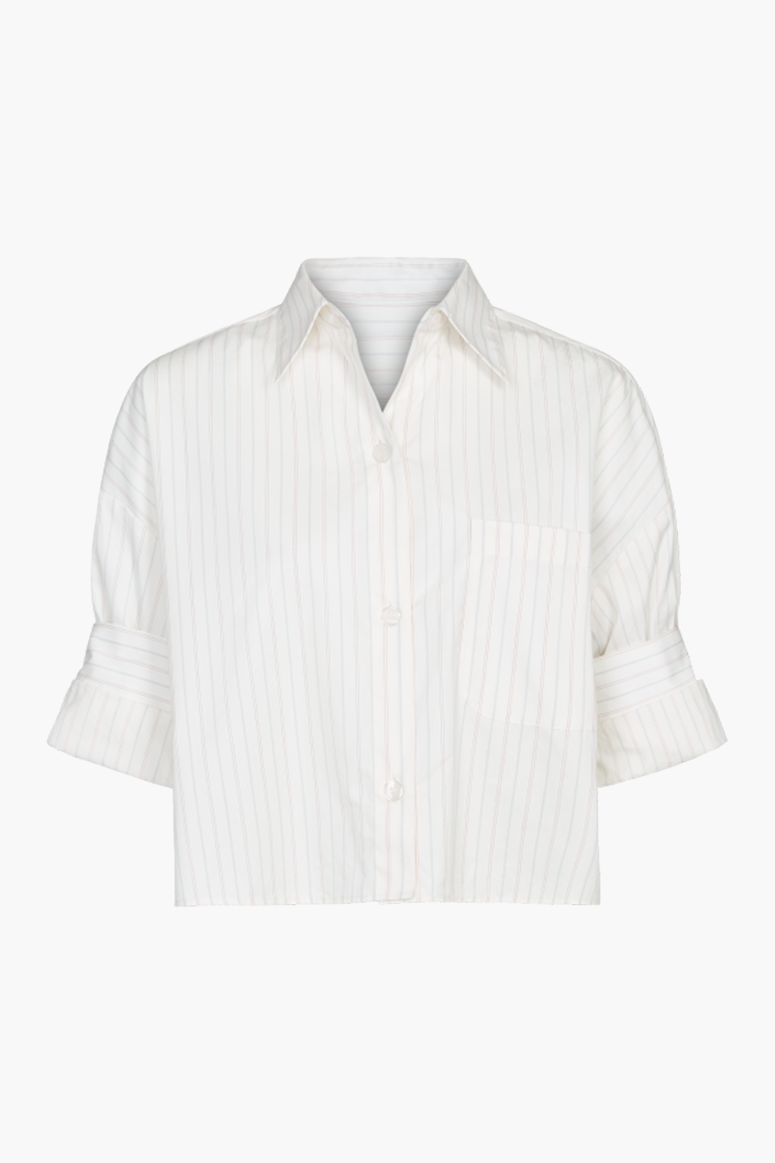 TWP NEXT EX SHIRT IN WHITE MULTI | THE NEW TREND