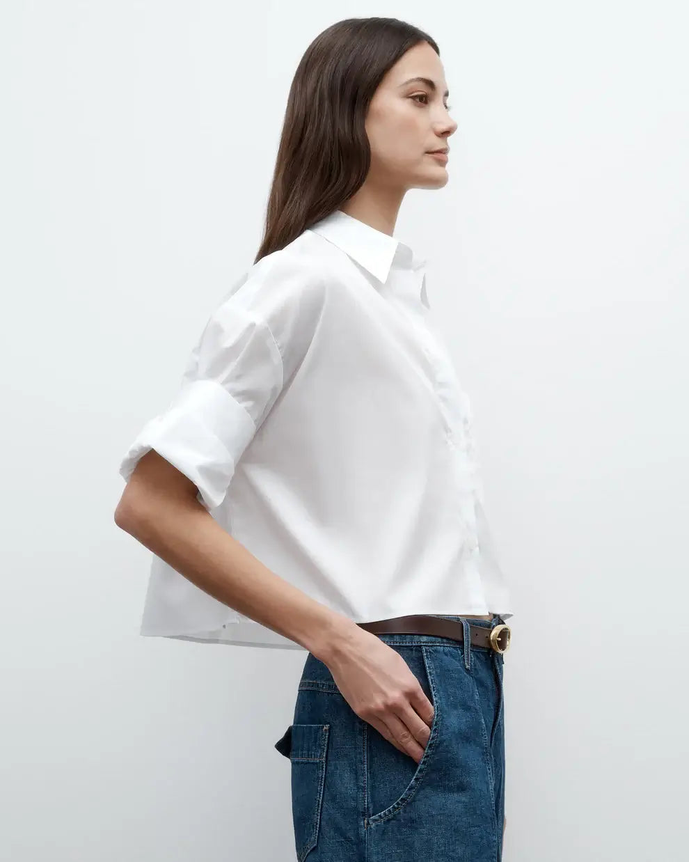 TWP NEXT EX SHIRT IN WHITE | THE NEW TREND