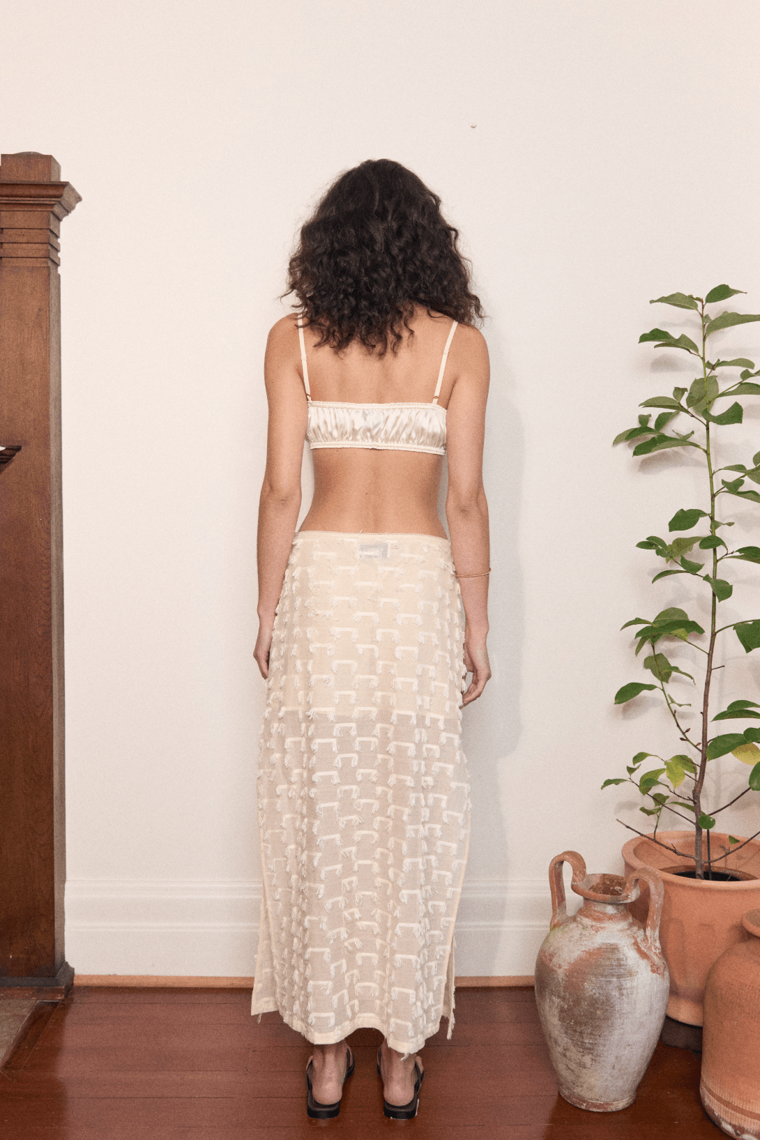 AMELIE SILK BRALETTE