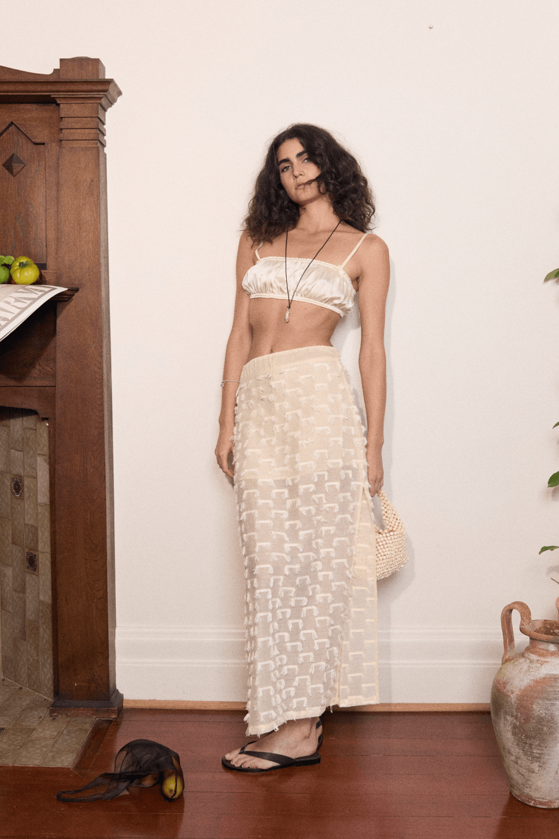 MARCELLINE JACQUARD SKIRT