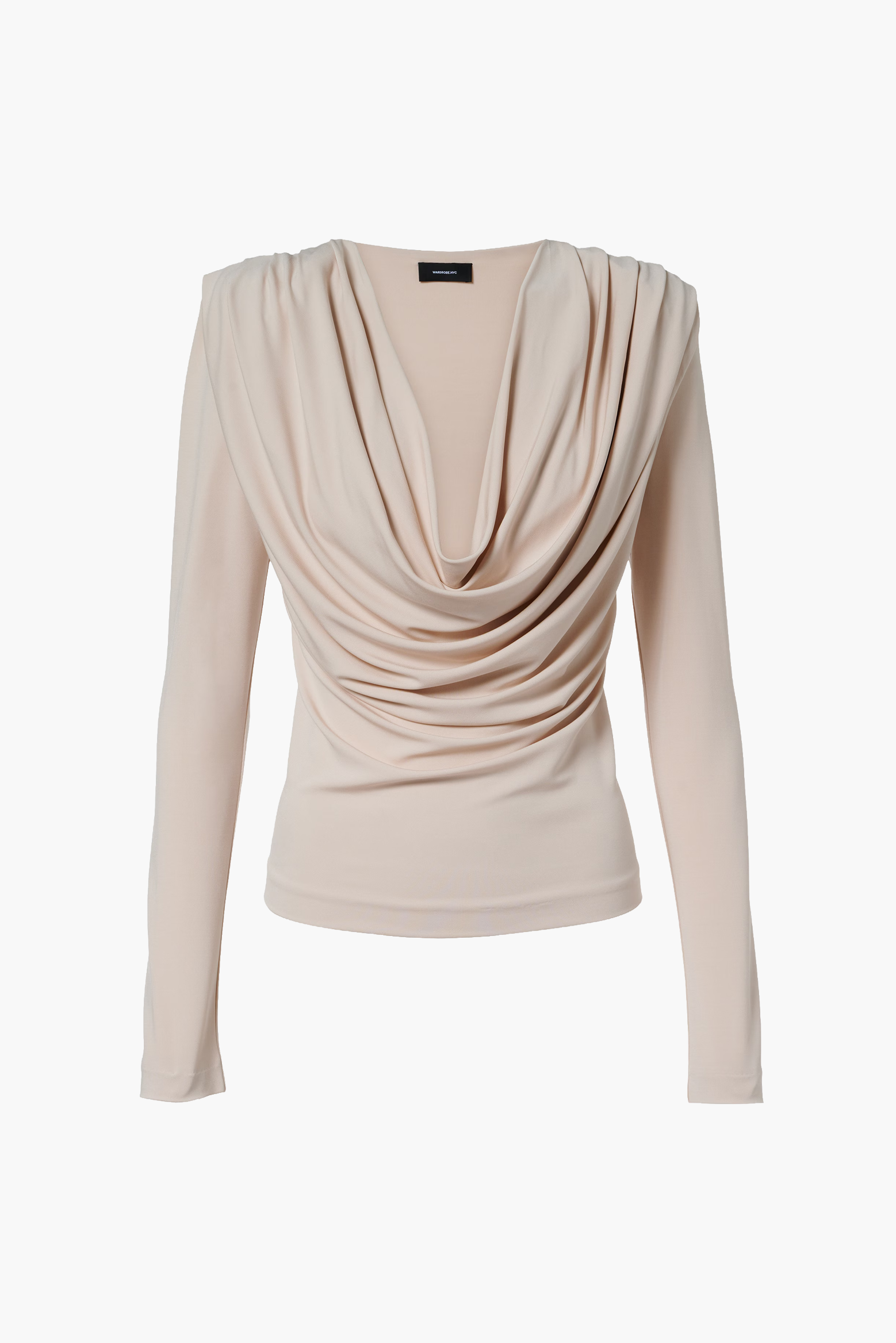 MATTE DRAPED TOP