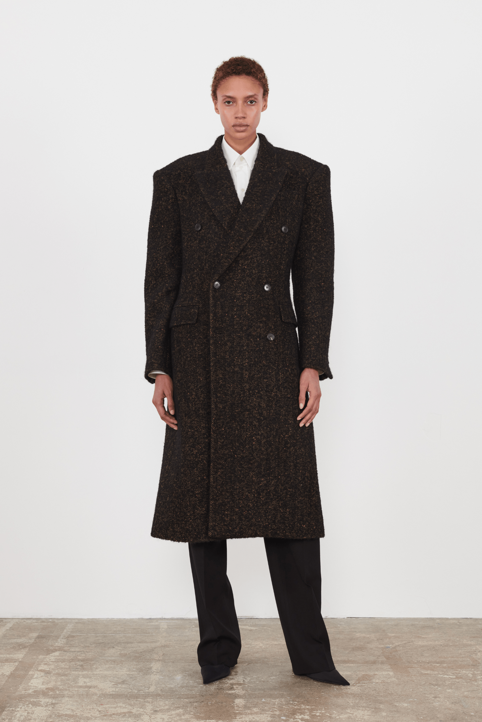 LONGLINE DOUBLE BREASTED COAT