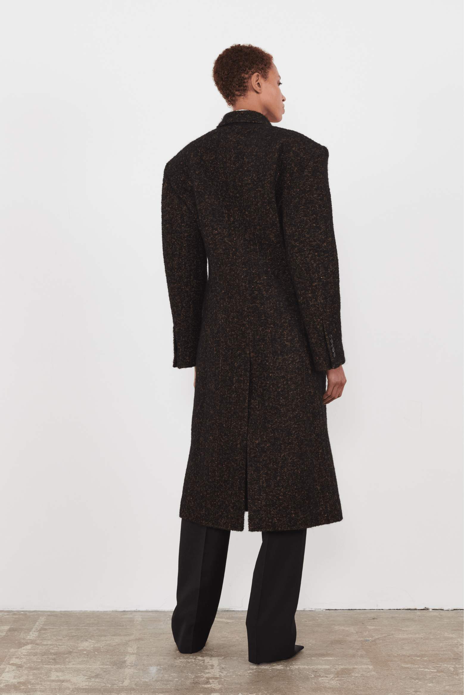 LONGLINE DOUBLE BREASTED COAT