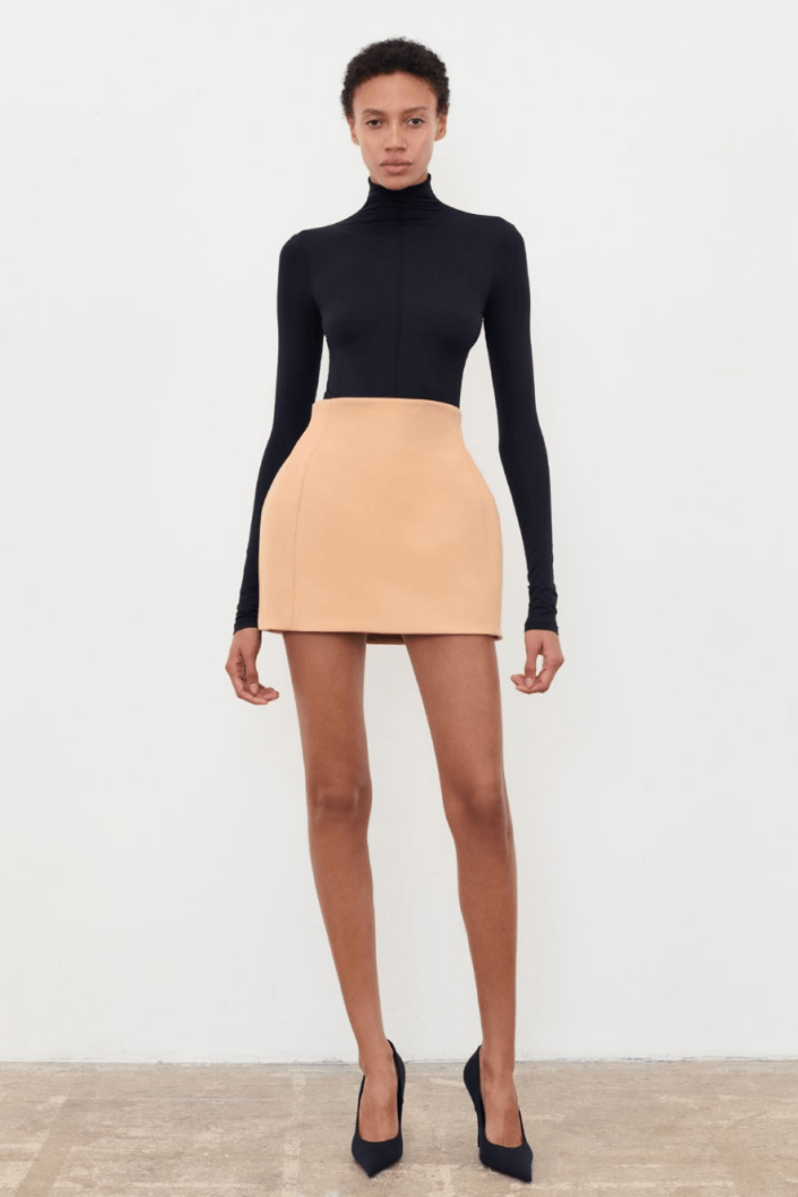 RHW SCULPTED SKIRT MINI