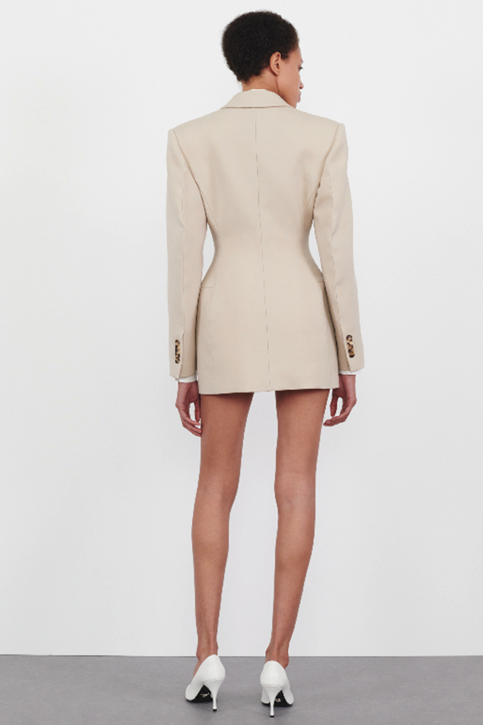 WARDROBE.NYC NEW DOUBLE BREASTED CONTOUR BLAZER | THE NEW TREND