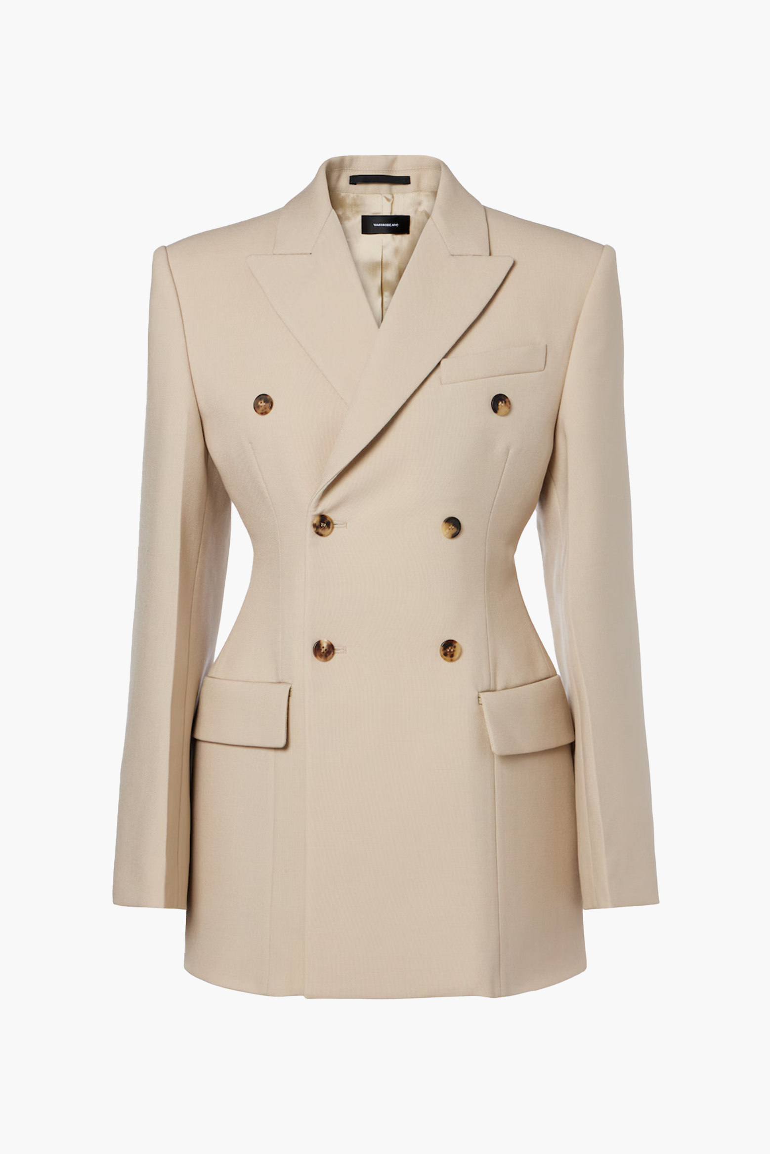 WARDROBE.NYC NEW DOUBLE BREASTED CONTOUR BLAZER | THE NEW TREND