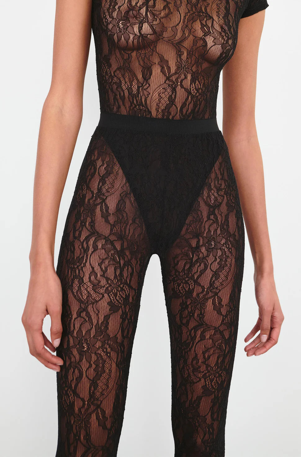 WARDROBE.NYC LACE STIRRUP LEGGING | THE NEW TREND