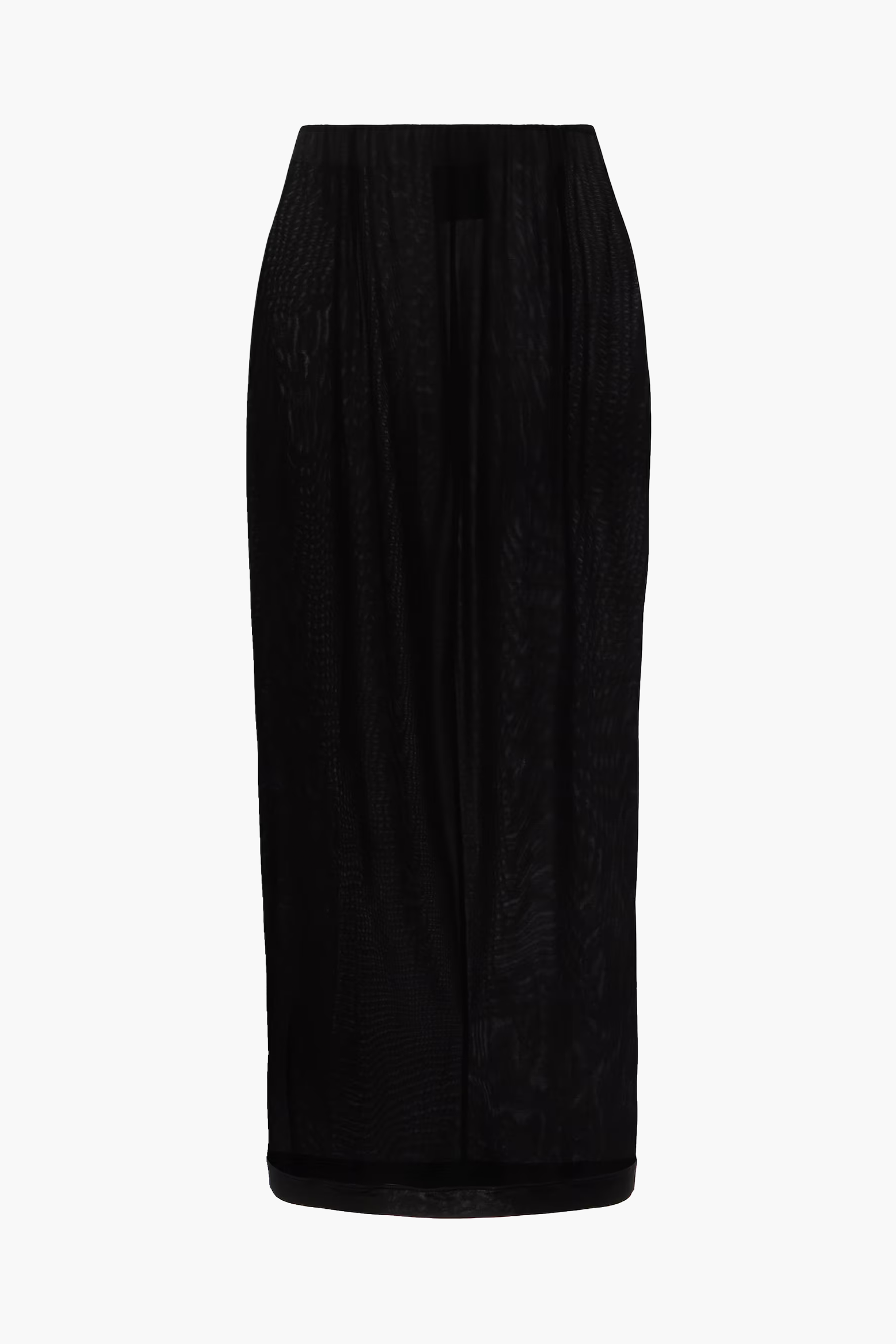 TRANSLUCENT SKIRT MIDI