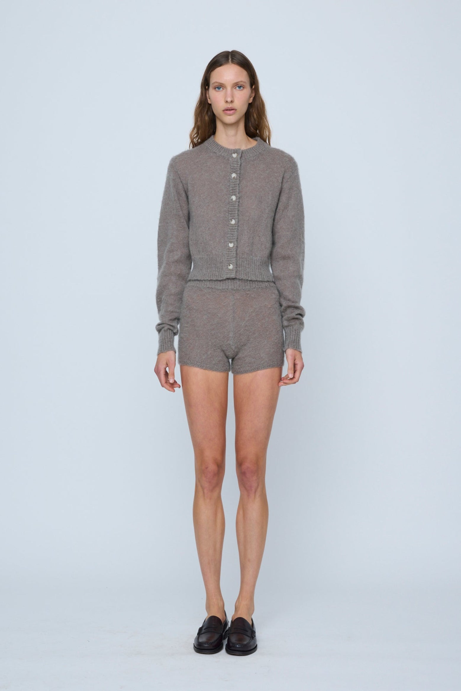 WYNN HAMLYN FLUFFY MOHAIR CARDIGAN | THE NEW TREND
