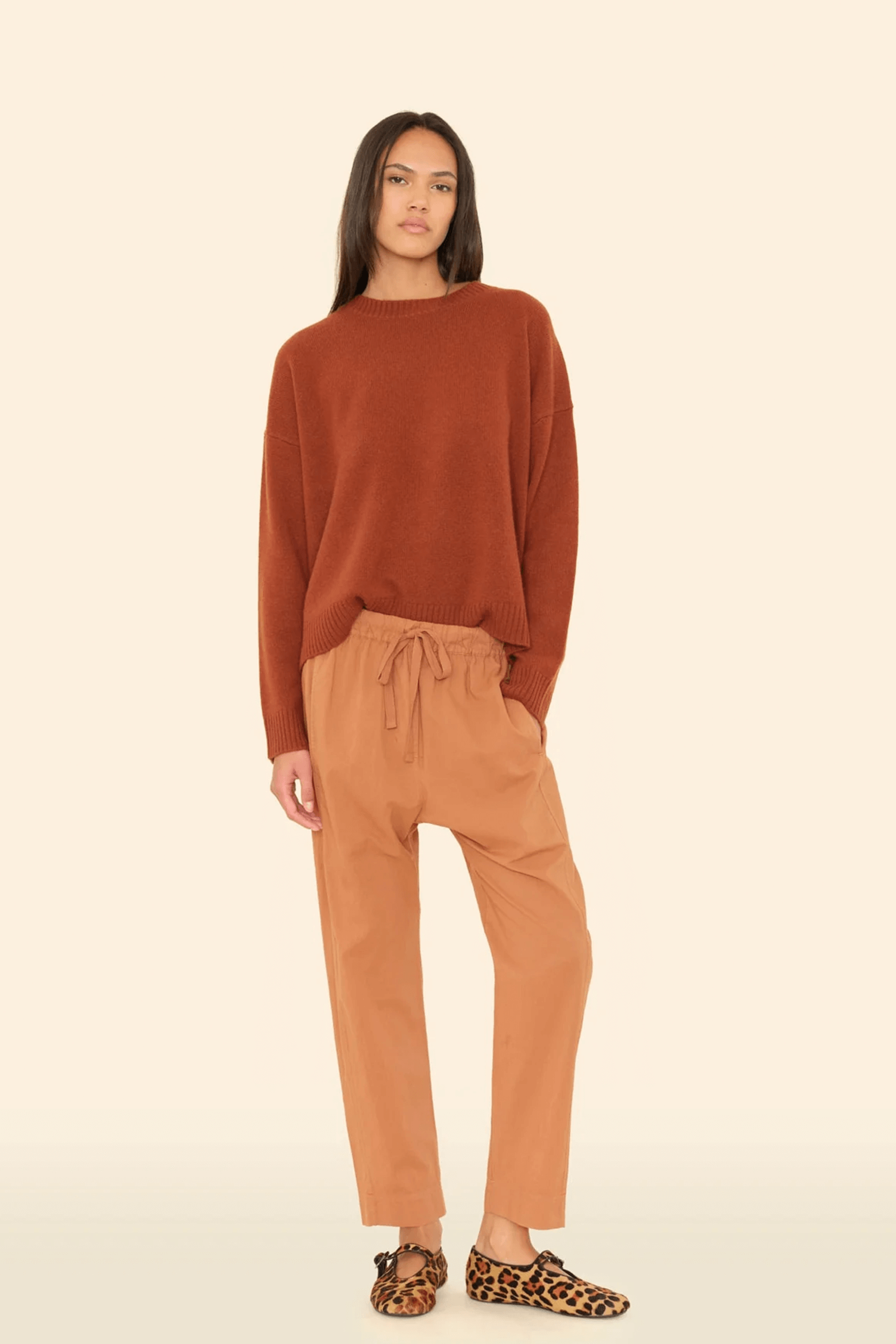 XIRENA DRAPER PANT IN GINGER | THE NEW TREND