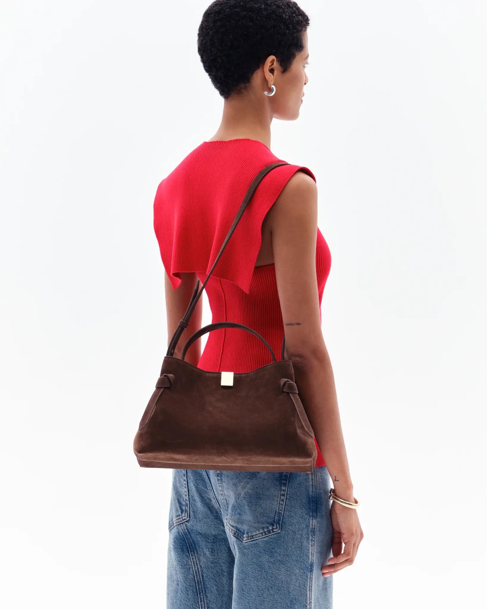 GYOZA MINI SUEDE BAG