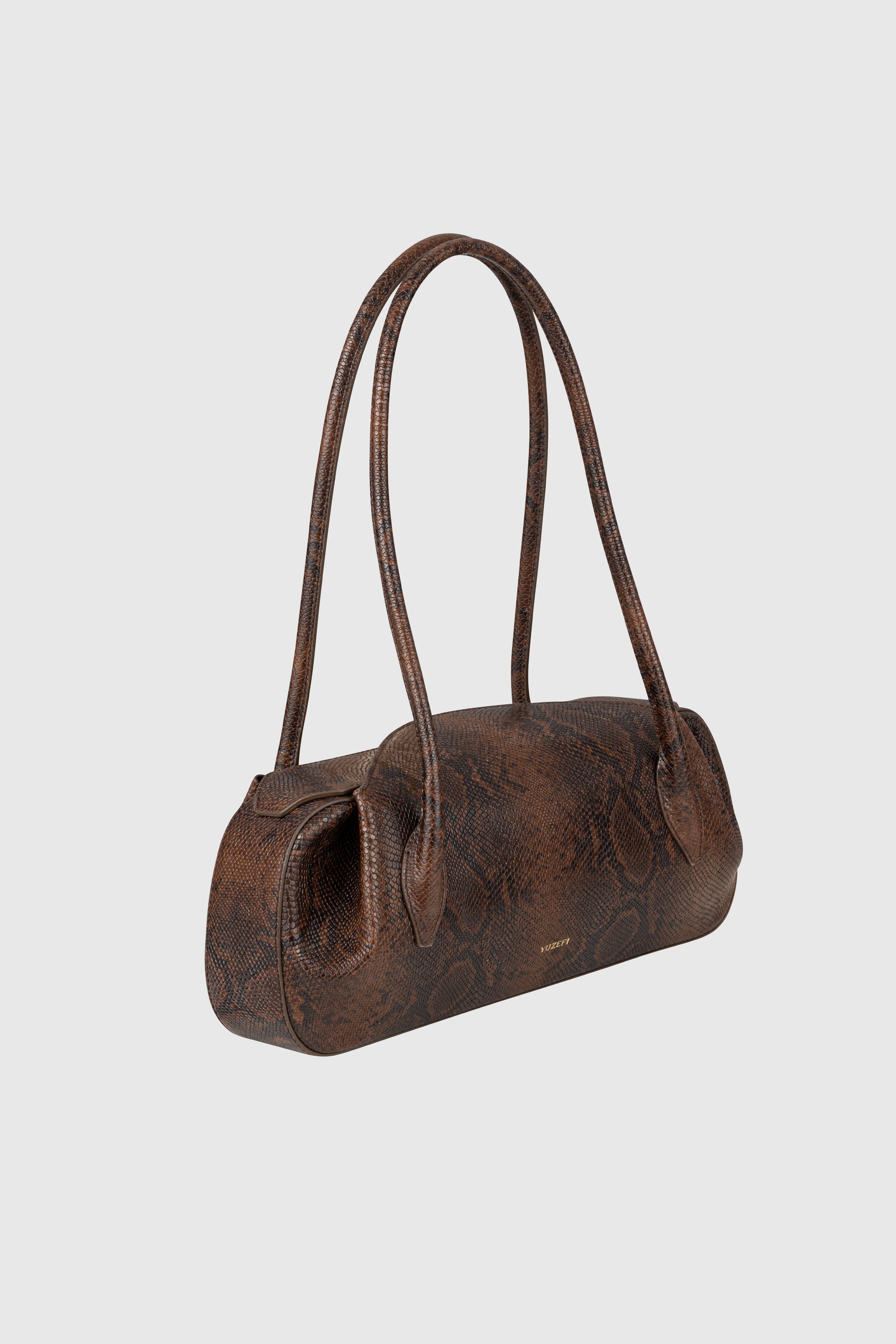 OYSTER LEATHER SHOULDER BAG