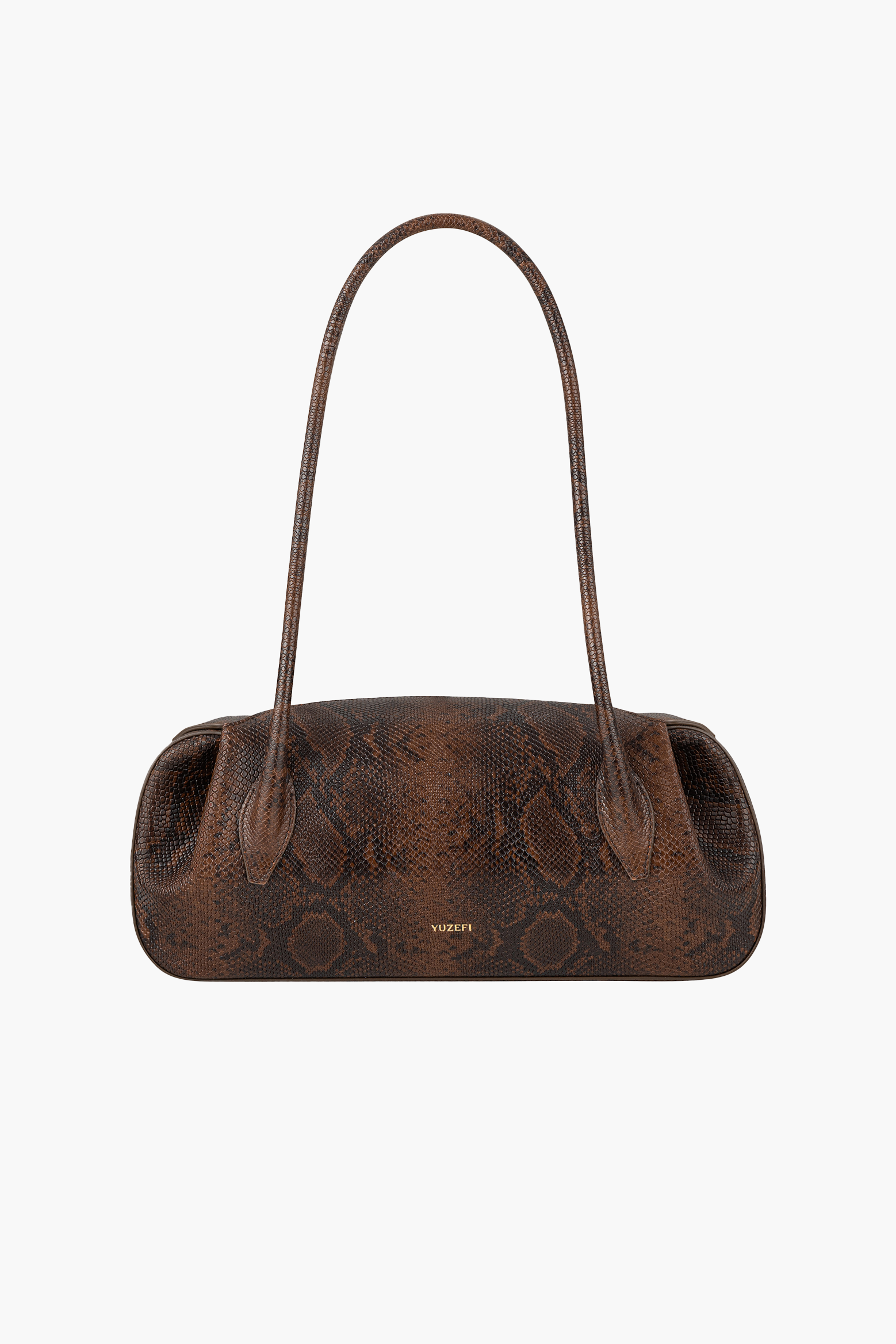 OYSTER LEATHER SHOULDER BAG