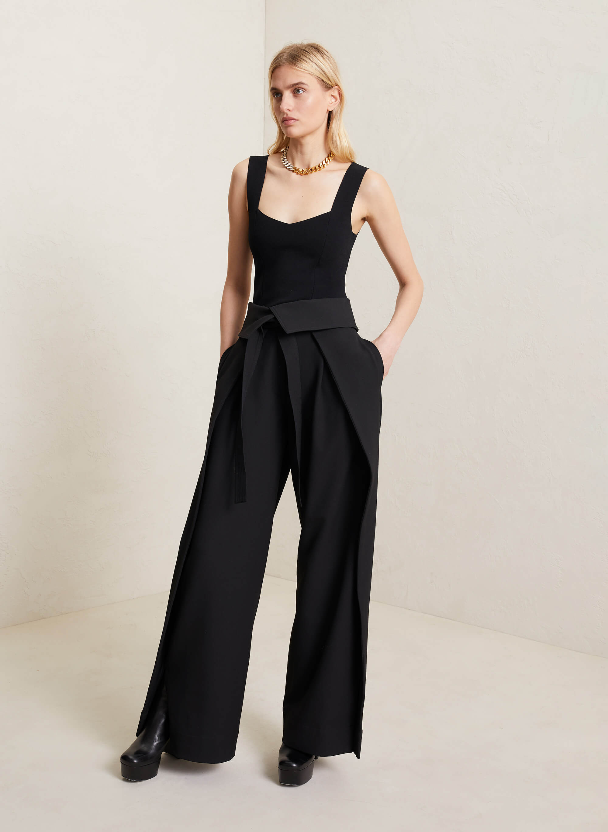 Alc wide outlet leg pants