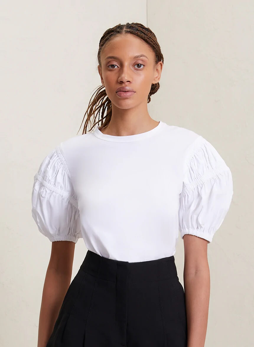 A.L.C Kora Tee in White from The New Trend