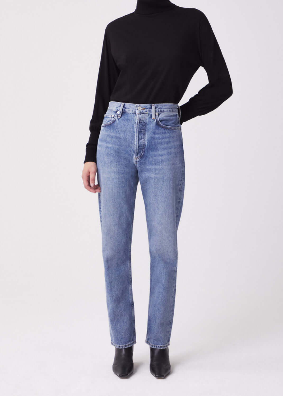 Agolde 90 s Pinch Waist Jeans in Navigate The New Trend