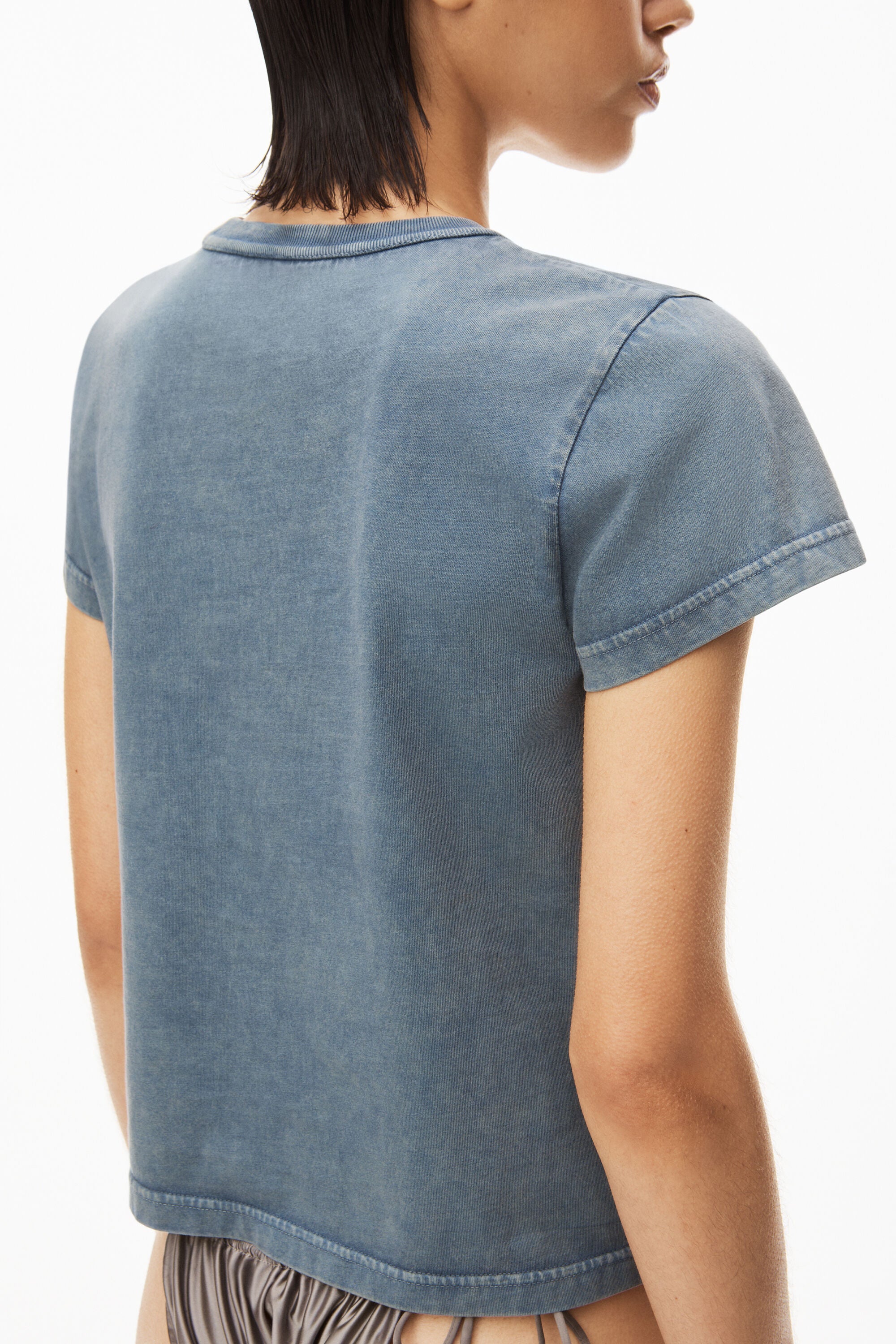Alexander Wang Essential Jersey Shrunk Tee  by The New Trend