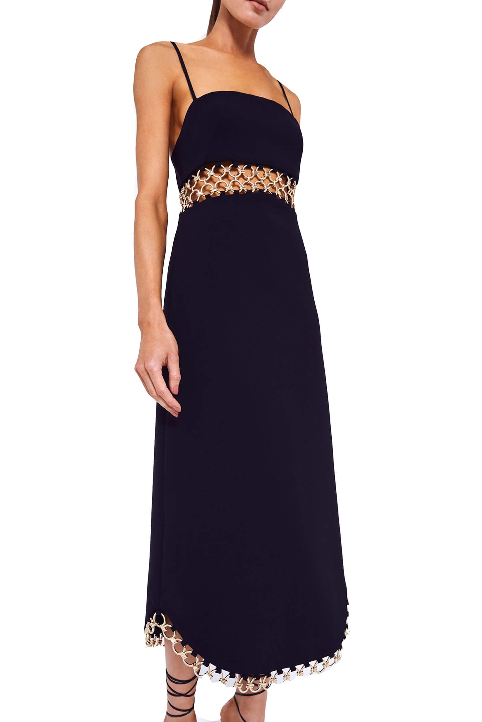Alexis Tale Dress in Black available at The New Trend