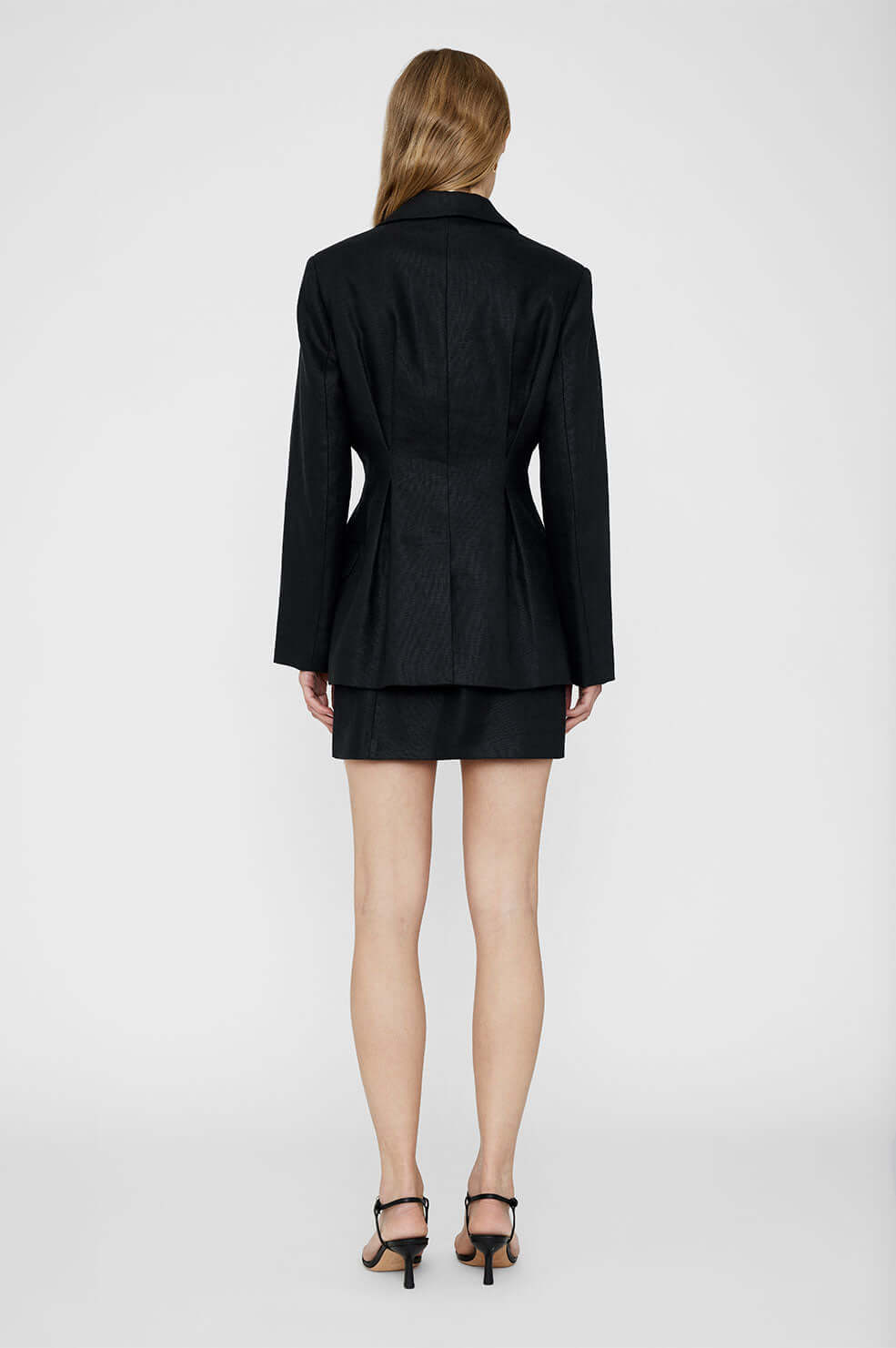 ANINE BING Taya Blazer in Black The New Trend