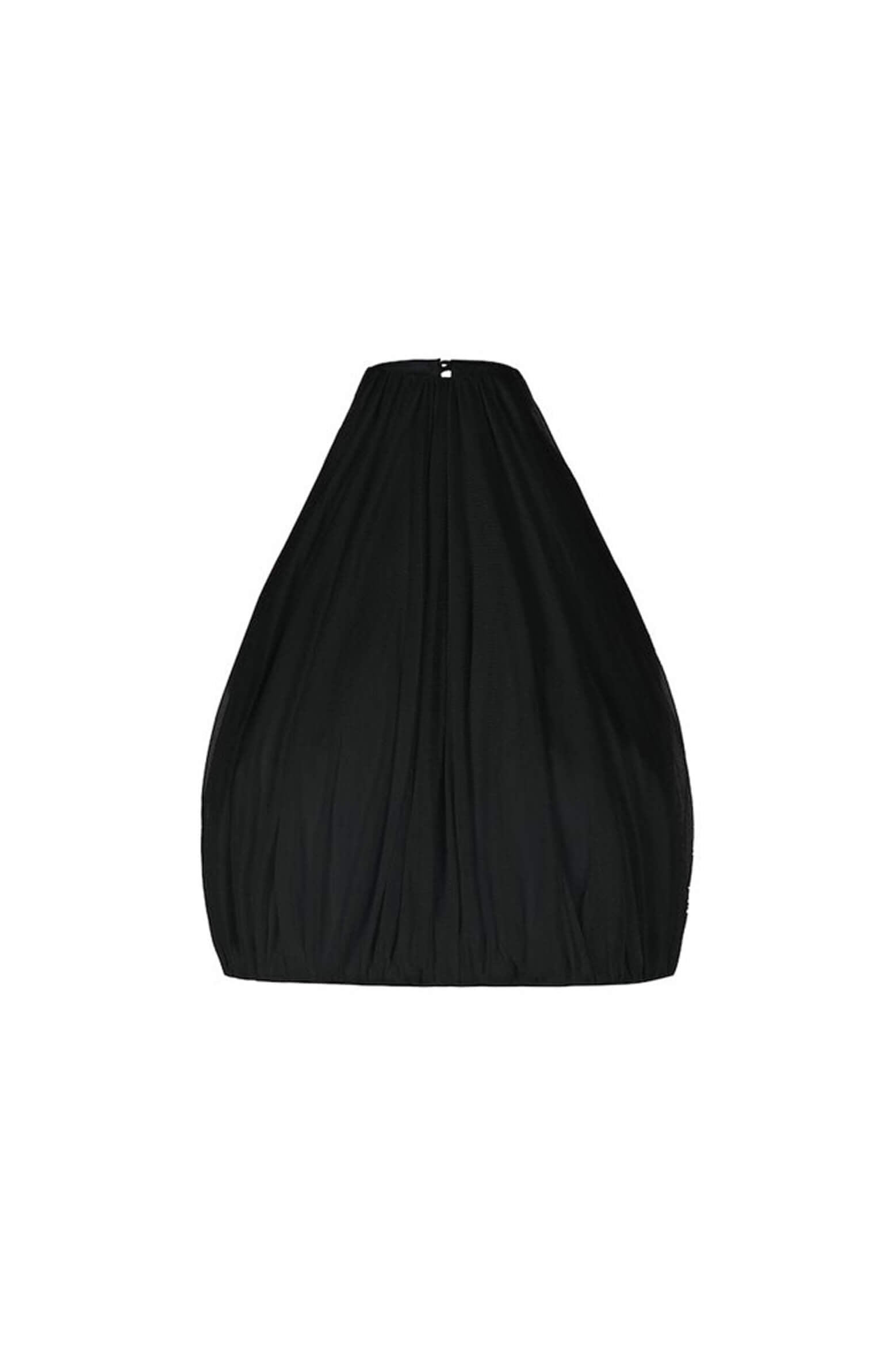 Auteur Studio Stori Silk Tulle Balcony Top in Black from The New Trend