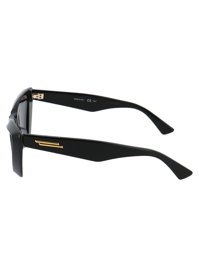 Bottega Veneta Angle Cat Eye Sunglasses in Black from The New Trend