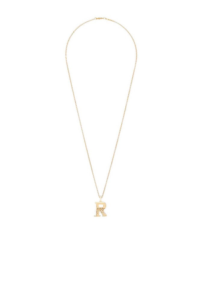 Chloe Alphabet Necklace R in Gold from The New Trend
