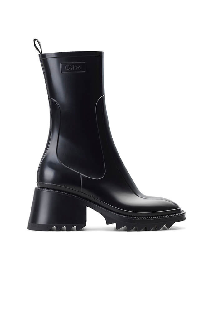 Chloe Betty Ankle Gumboot in Black from The New Trend