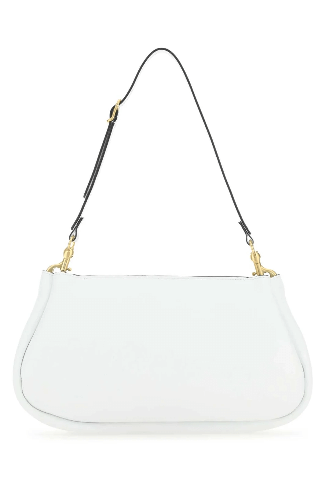 Chloe Marcie Shoulder Clutch Bag in White available at The New Trend