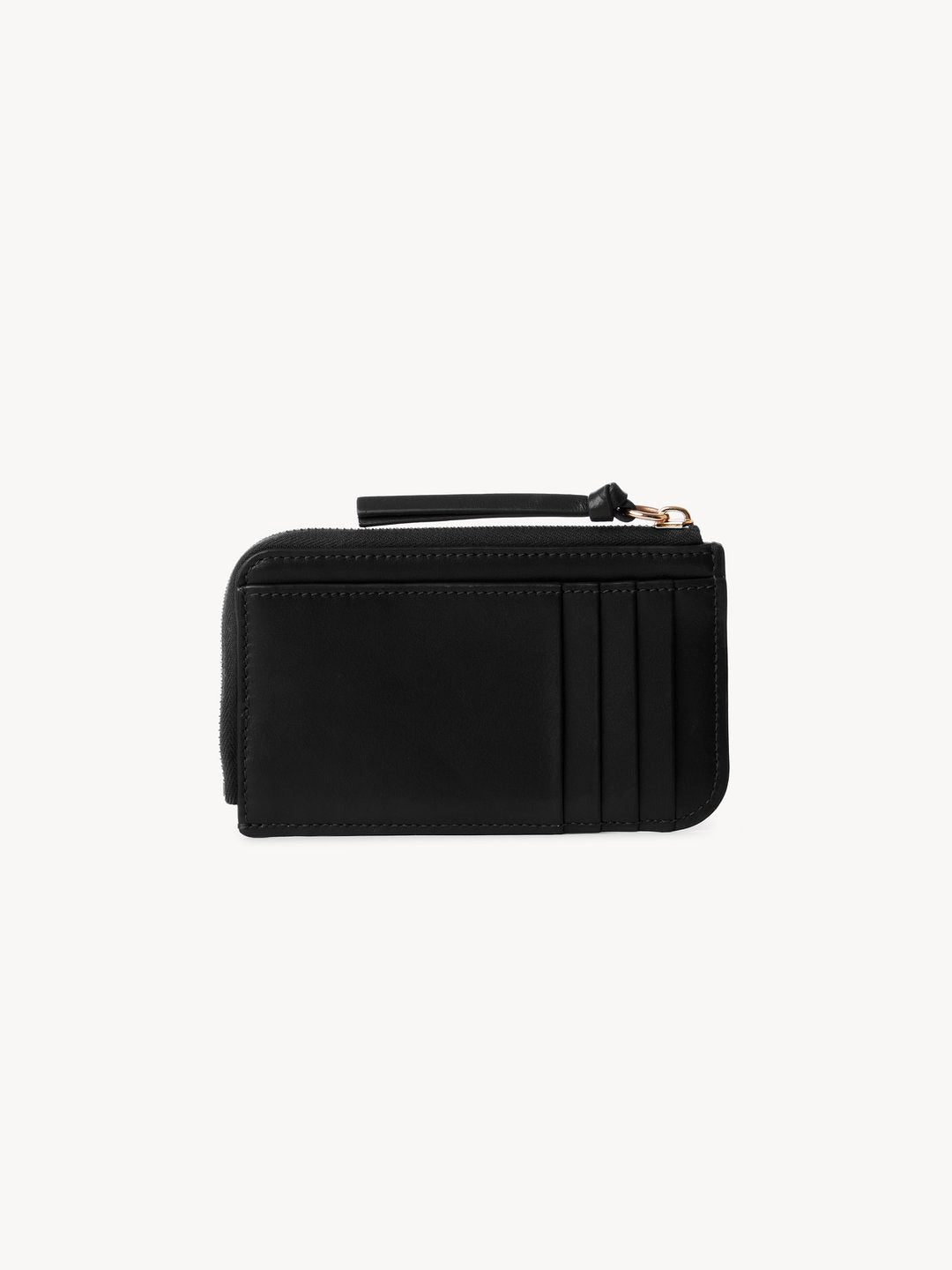 CHLOÉ Sense Small Purse With Card Slots in Black | The New Trend