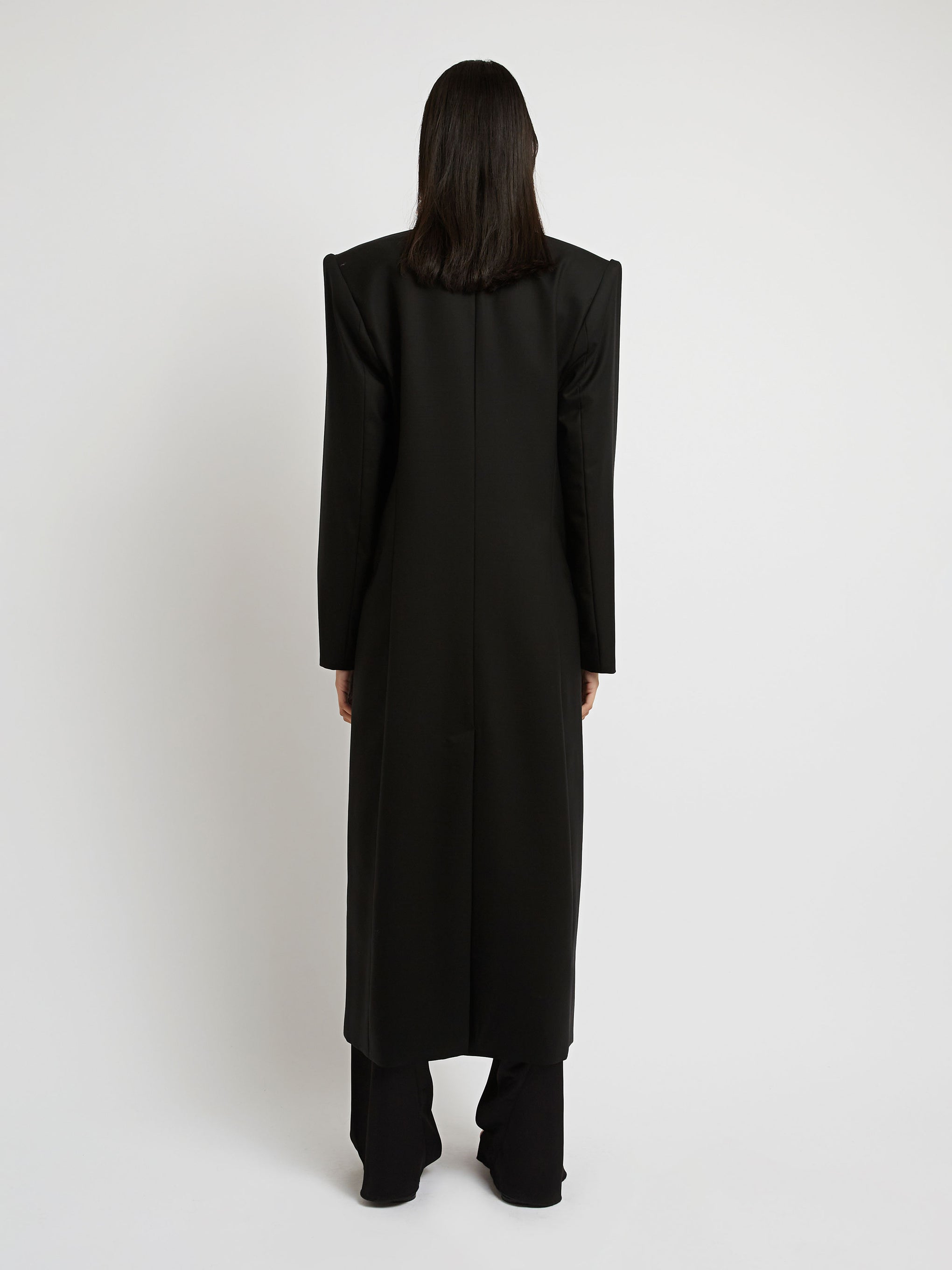 CHRISTOPHER ESBER Apex Sleeved Coat in Black | TNT The New Trend
