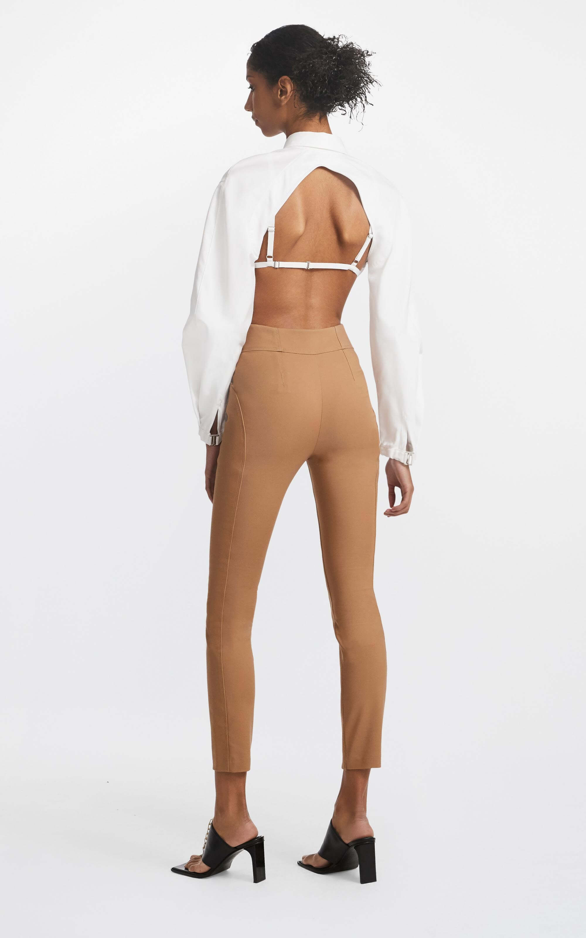 Dion Lee Contour Stitch Pant in Timber from The New Trend