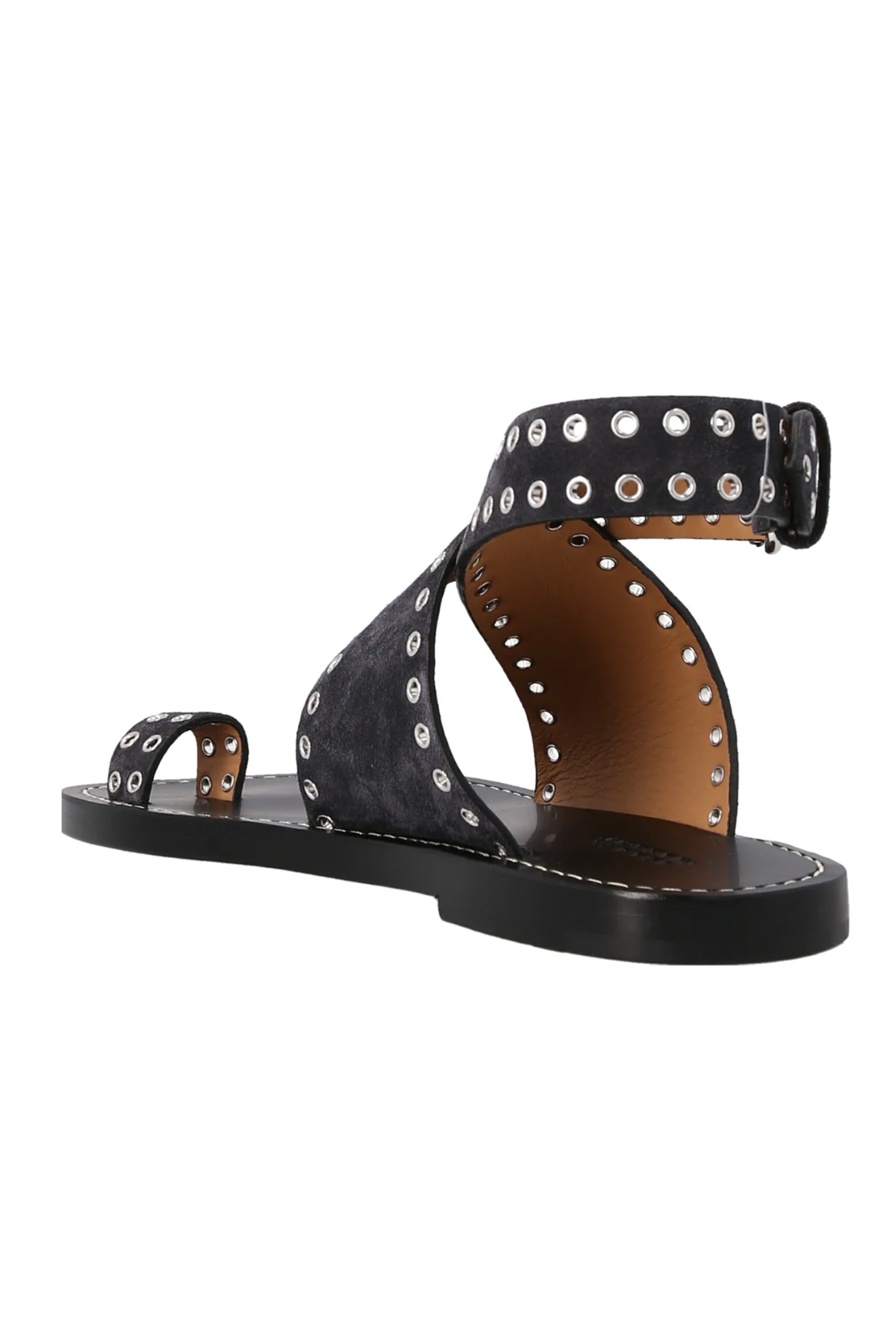 Isabel Marant Jools Sandals in Black Midnight from The New Trend