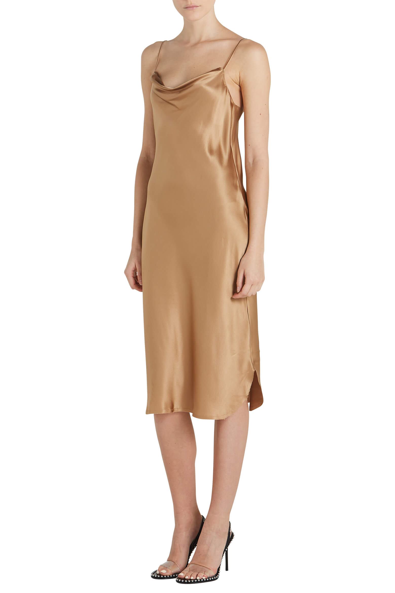 Nili Lotan Junie Dress in Ginger from The New Trend Side