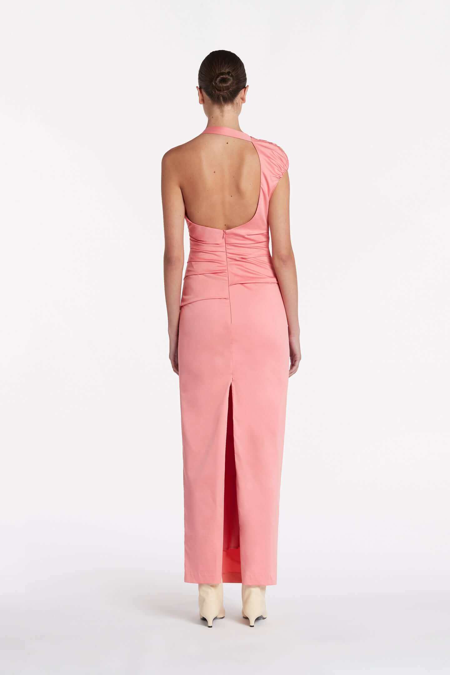 SIR Giacomo Gathered Gown in Pink available at TNT The New Trend Australia. Free shipping on orders over $300 AUD.