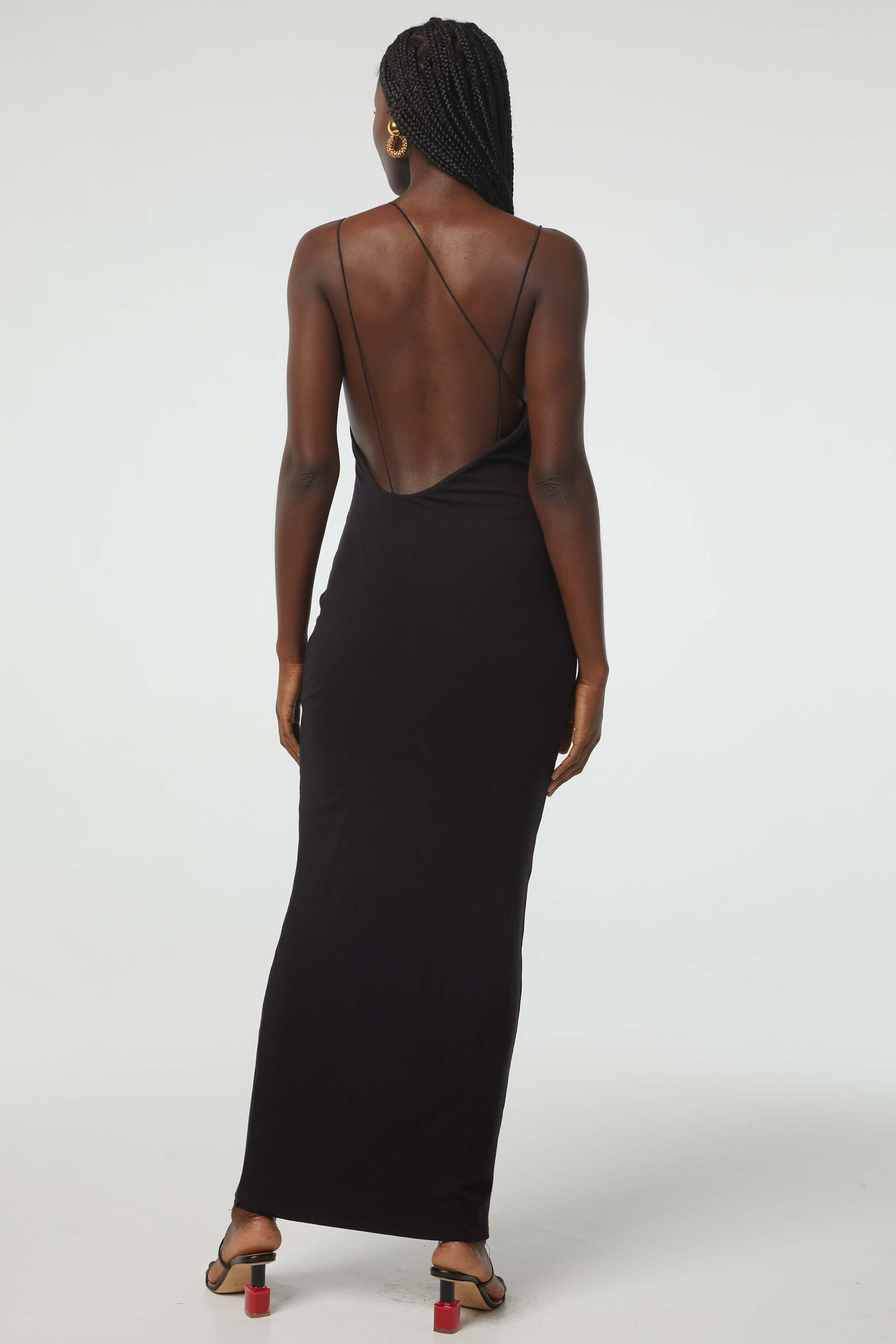 The Line By K Ceci Dress in Black available at TNT The New Trend Australia. Free shipping on orders over $300 AUD.