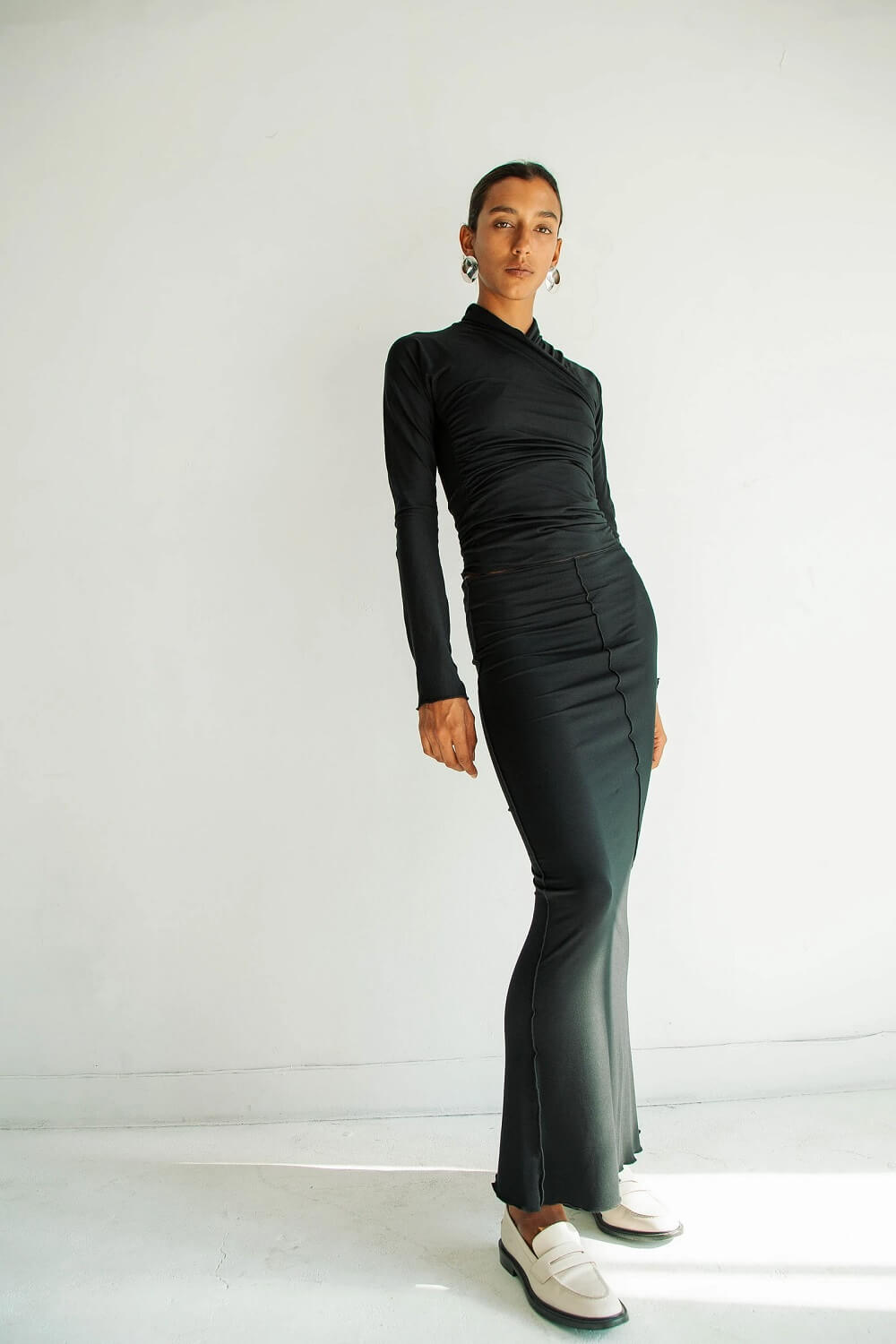 The Line By K Vana Skirt in Black from The New Trend