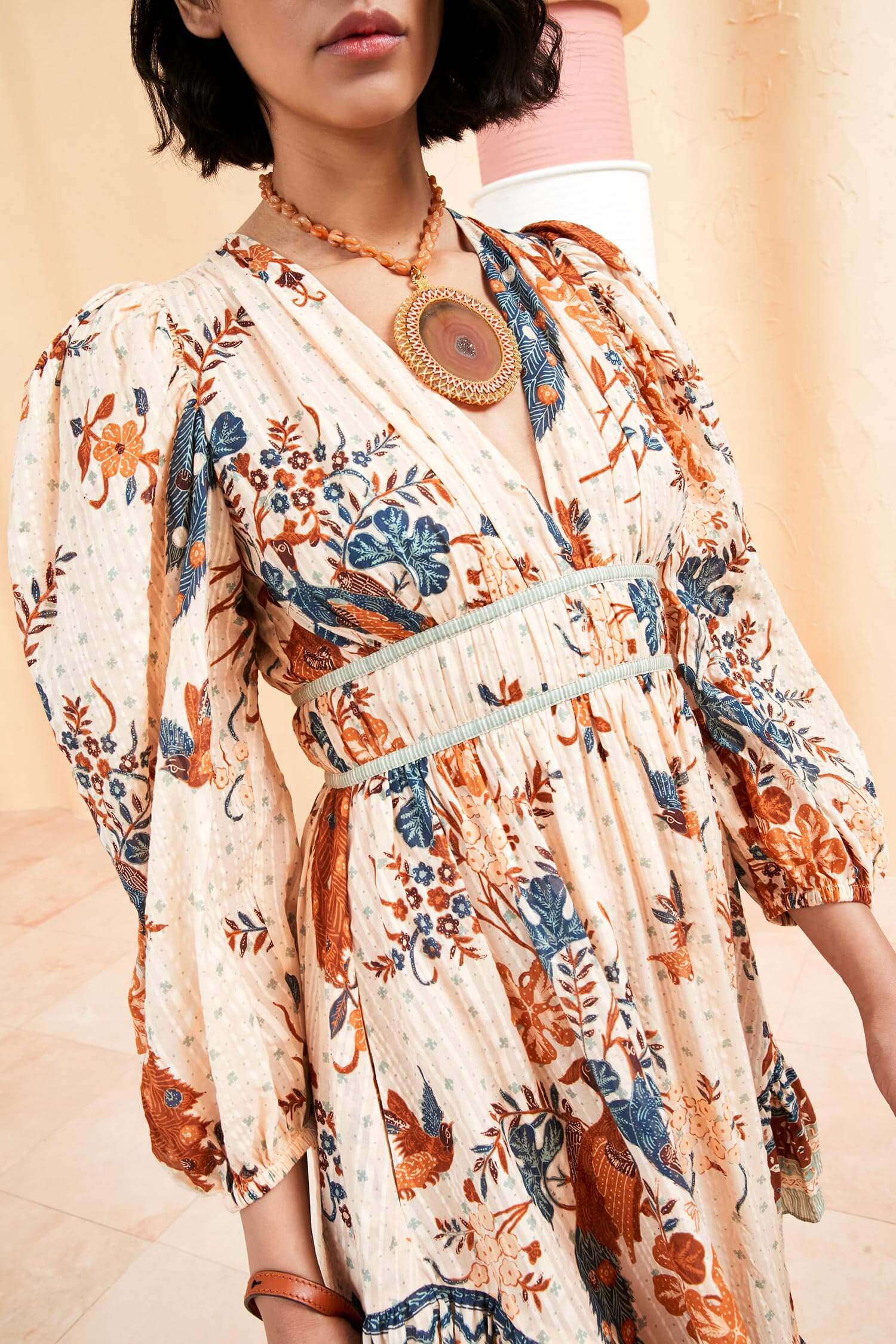 Ulla Johnson Portia Dress in Egret available at TNT The New Trend Australia.